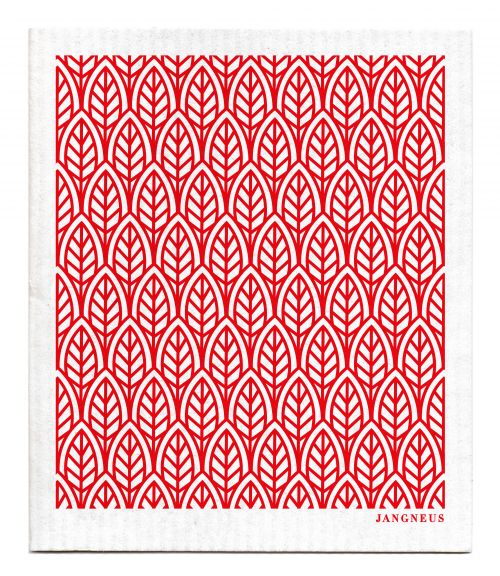 Red Leaves Dishcloth